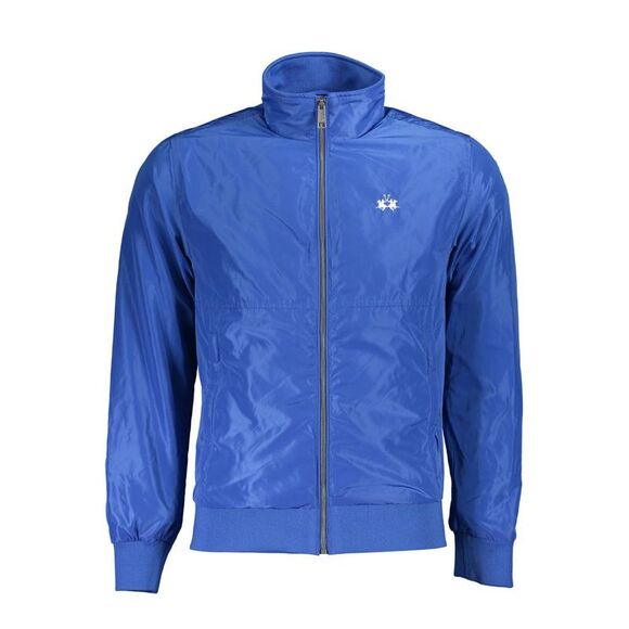 La Martina Blu Polyester Men's Men's Jacket